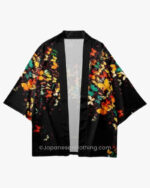 Butterfly Print Kimono