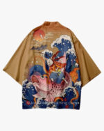 Cat and Koi Fish Kimono