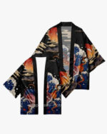 Cat and Koi Fish Kimono