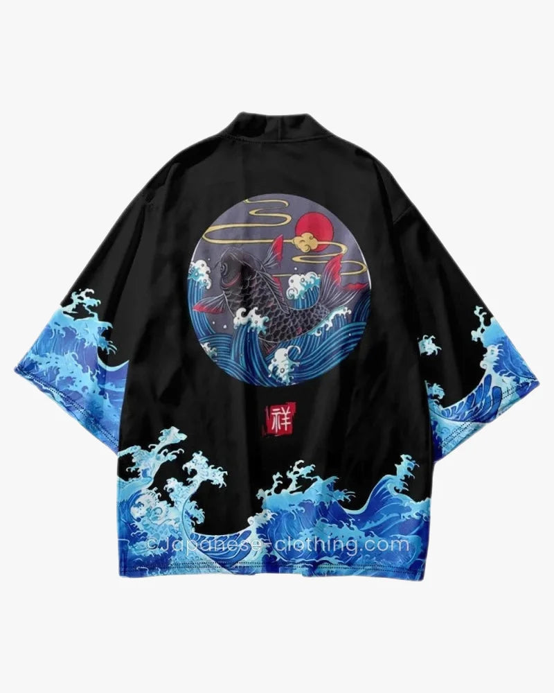 Crashing Waves Kimono