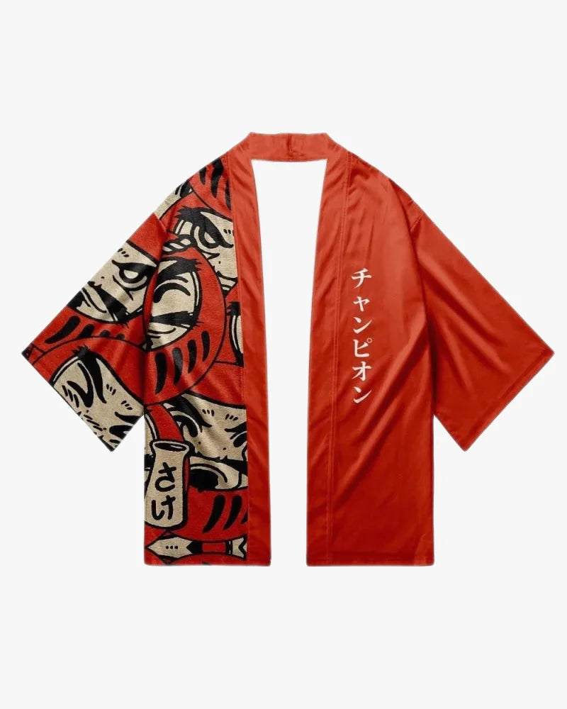Daruma Dolls Kimono