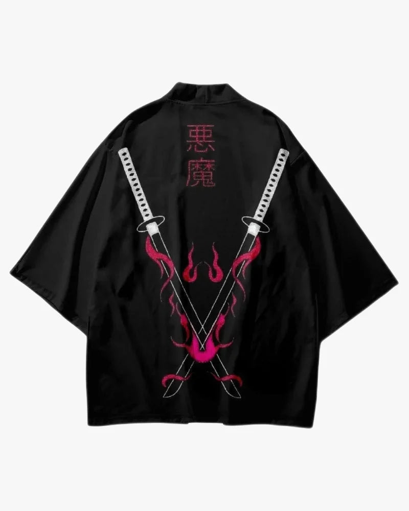 Double Katana Kimono