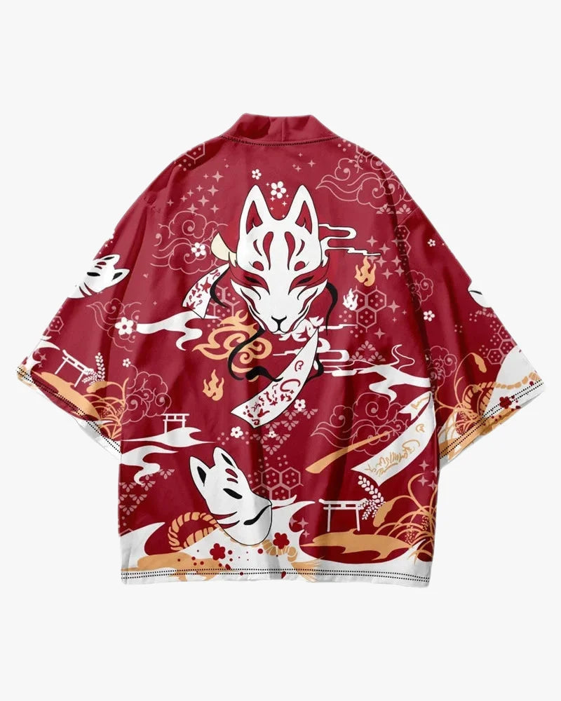 Fox Mask Kimono