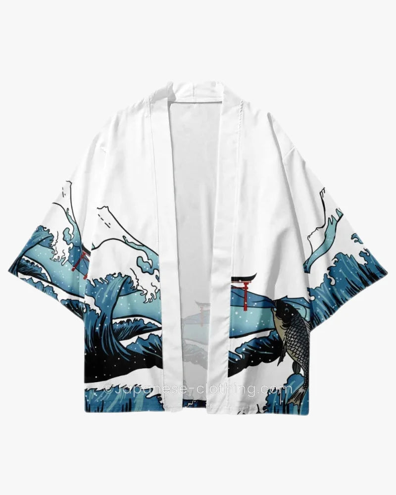 Giant Waves Kimono