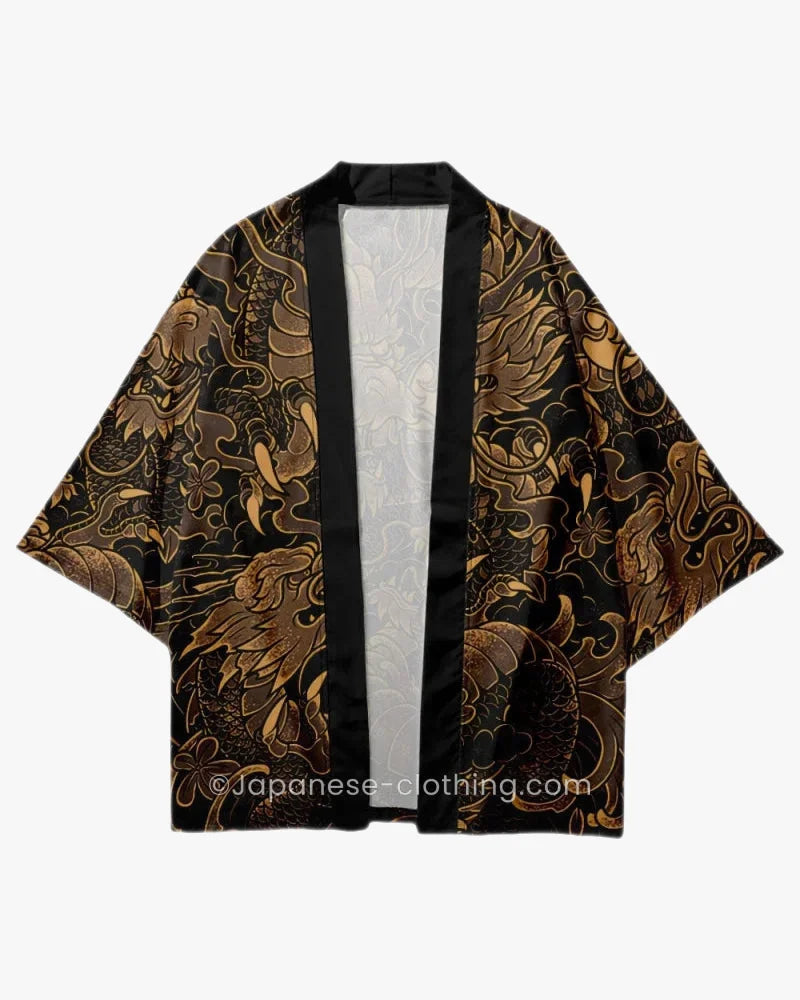 Golden Dragon Kimono