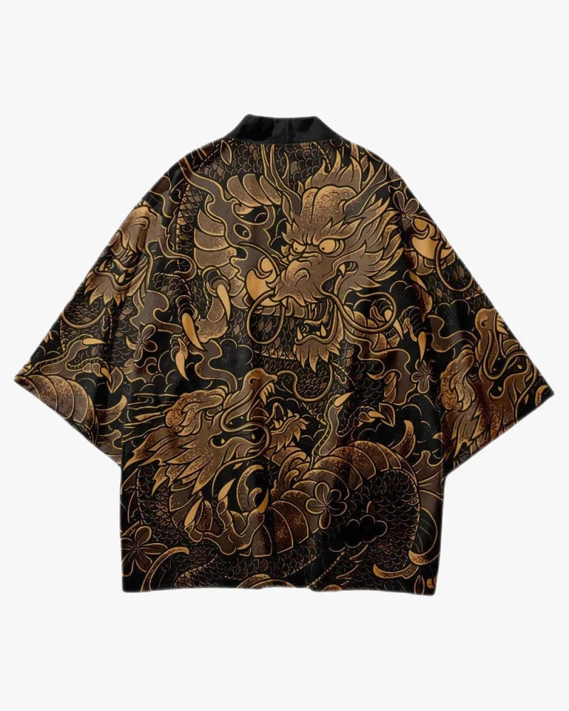 Golden Dragon Kimono