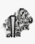 Hannya Mask and Snake Kimono
