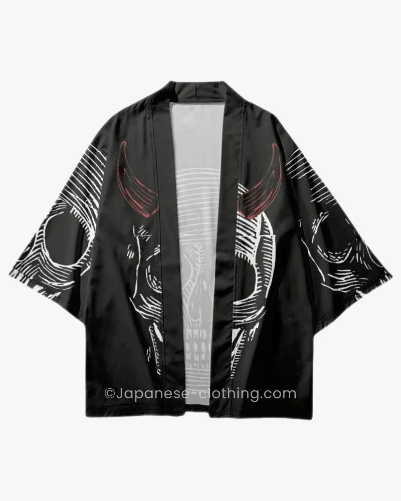 Horned Skull Kimono