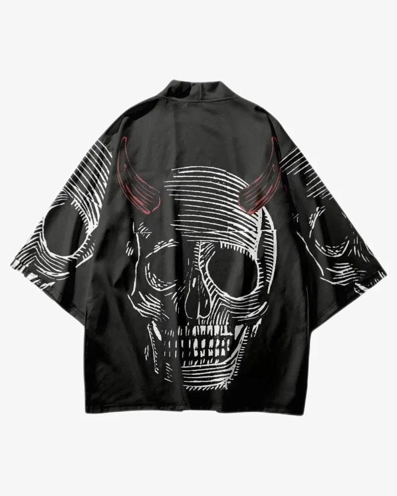 Horned Skull Kimono