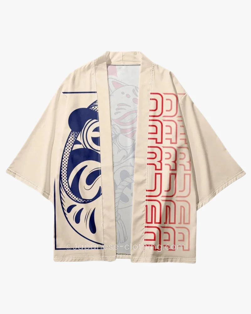 Japanese Daruma Kimono