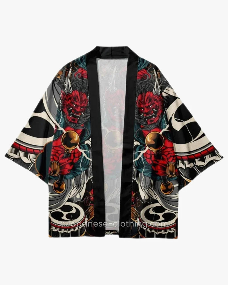 Japanese Red Demon Kimono