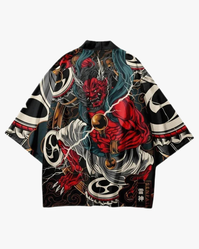 Japanese Red Demon Kimono
