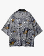 Japanese Style Waves Kimono