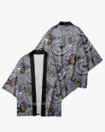 Japanese Style Waves Kimono