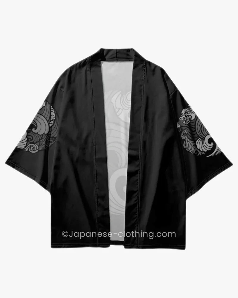 Japanese Wave Pattern Kimono