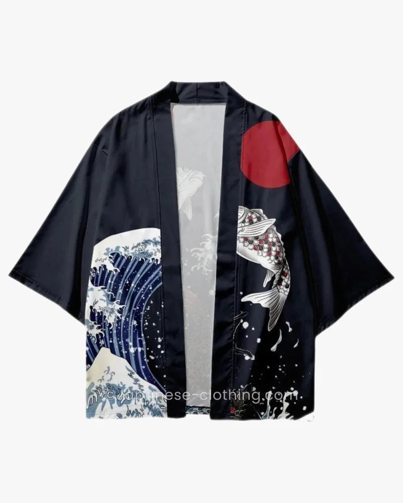 Koi Fish Artwork Kimono