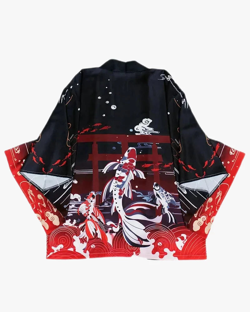 Koi Pattern Kimono