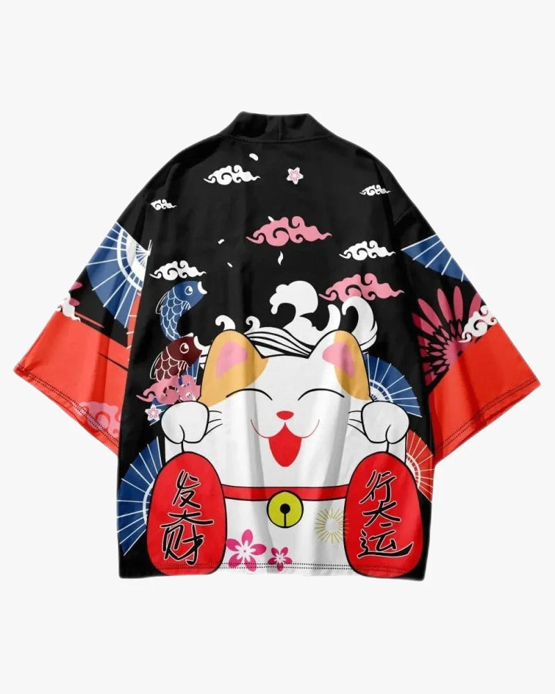 Lucky Cat Kimono