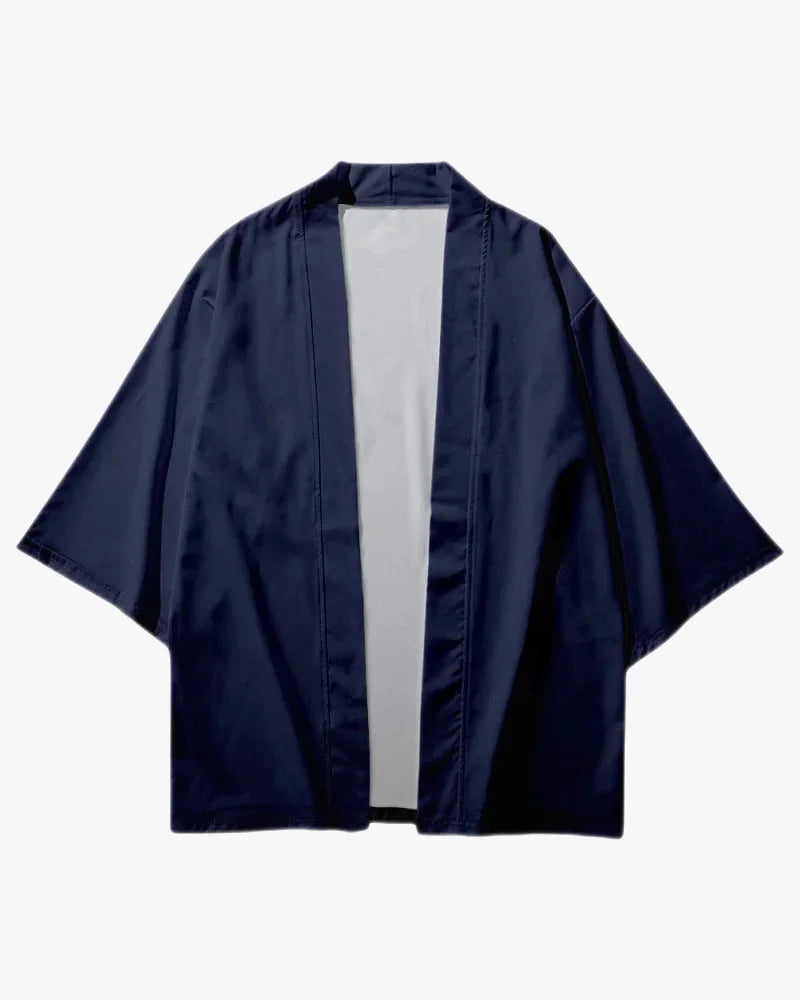 Navy Kimono Jacket