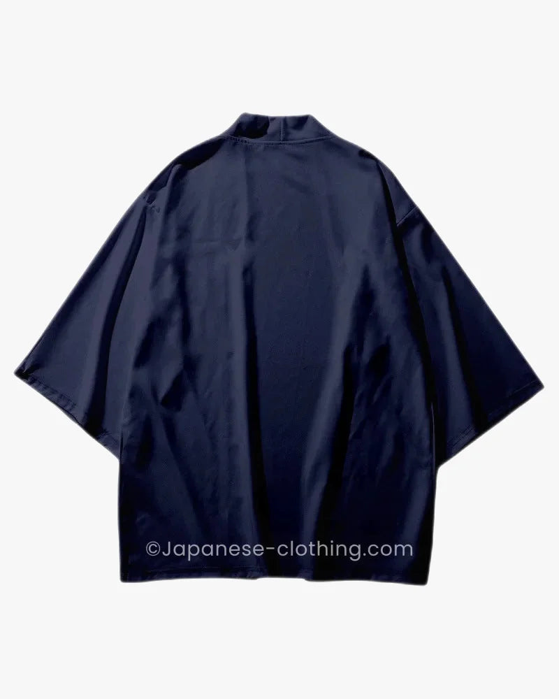 Navy Kimono Jacket