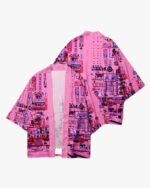 Neon Lights City Kimono