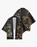 Neon Lights City Kimono