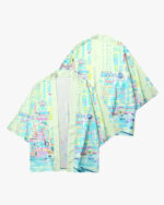 Neon Lights City Kimono