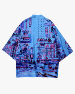 Neon Lights City Kimono