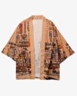 Neon Lights City Kimono