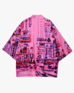 Neon Lights City Kimono