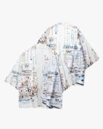 Neon Lights City Kimono