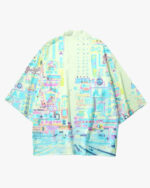 Neon Lights City Kimono