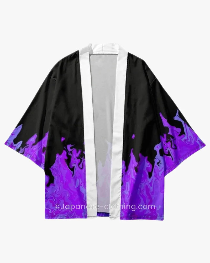 Purple Fire Kimono