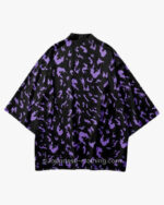 Purple Fire Sparks Kimono
