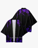 Purple Flames Kimono