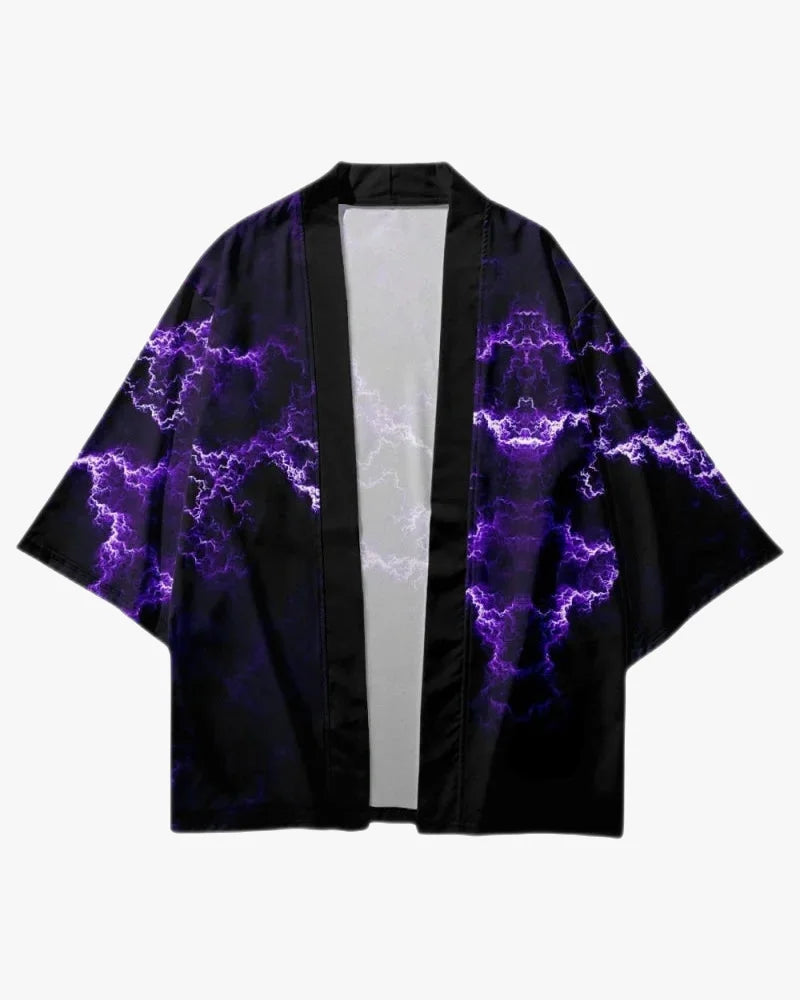 Purple Lightning Kimono
