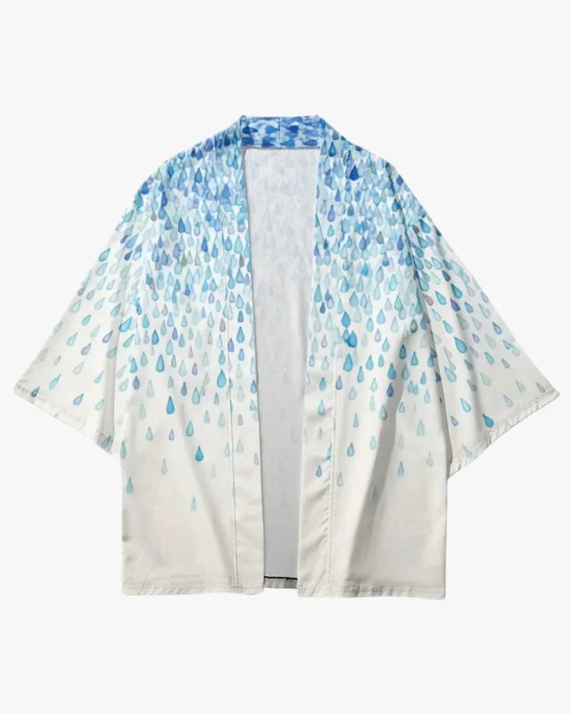Rain Watercolor Kimono