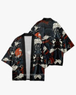 Red and Black Dragon Kimono