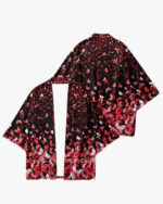 Red Butterflies Kimono
