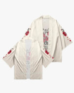 Red Cherry Blossom Kimono