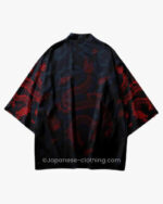 Red Dragon Art Kimono