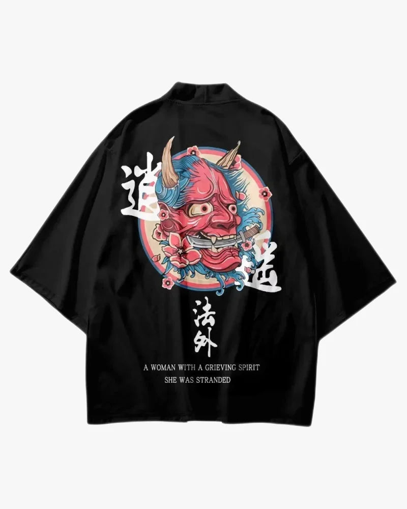 Red Hannya Kimono