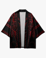 Red Skeleton Kimono