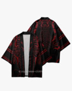 Red Skeleton Kimono