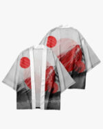 Red Sun Art Kimono