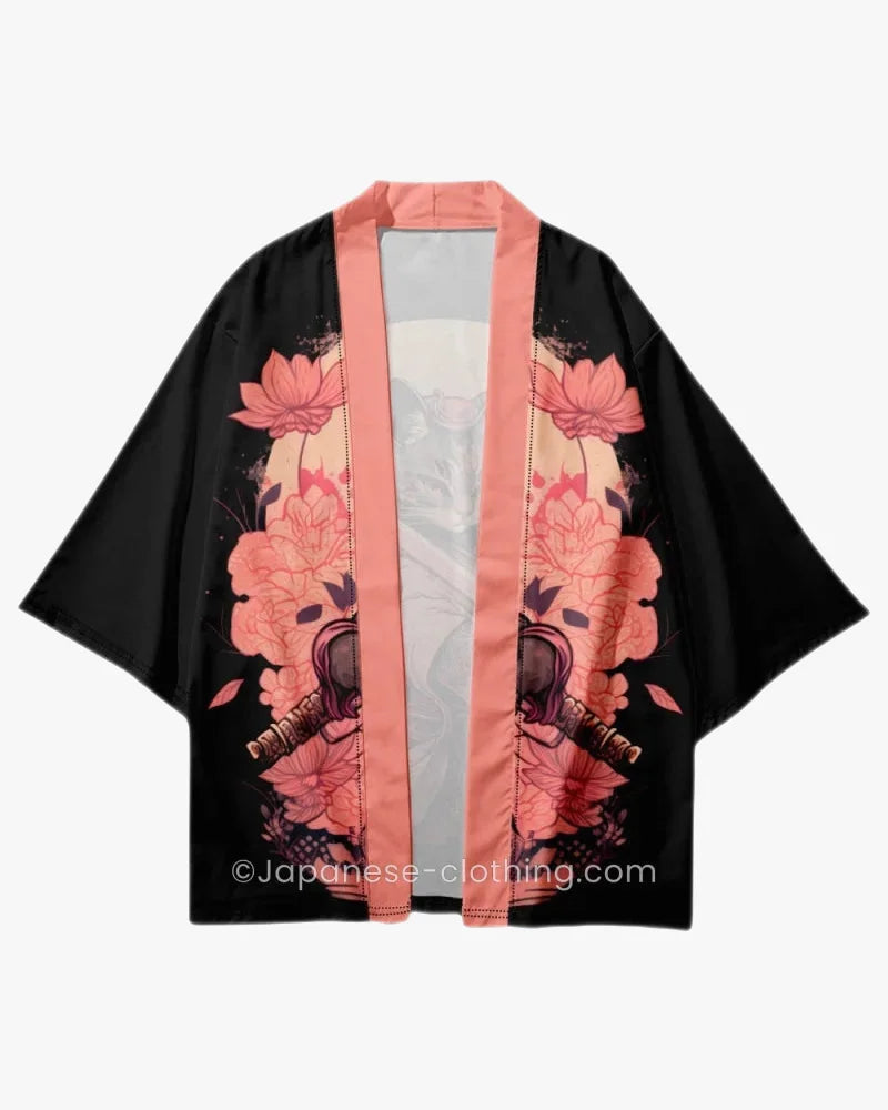 Samurai Cat Kimono
