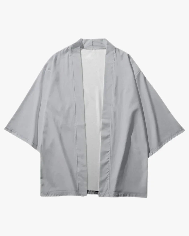 Silver Kimono Jacket
