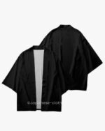 Solid Black Kimono Jacket