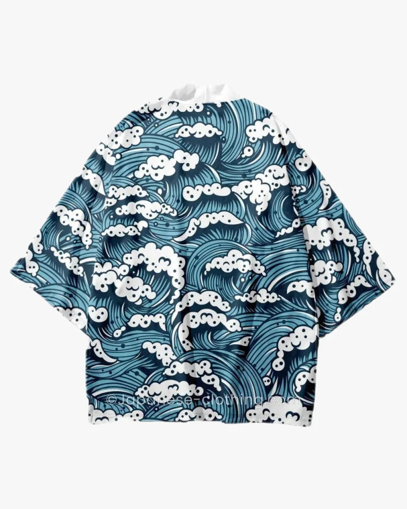 Thundering Waves Kimono